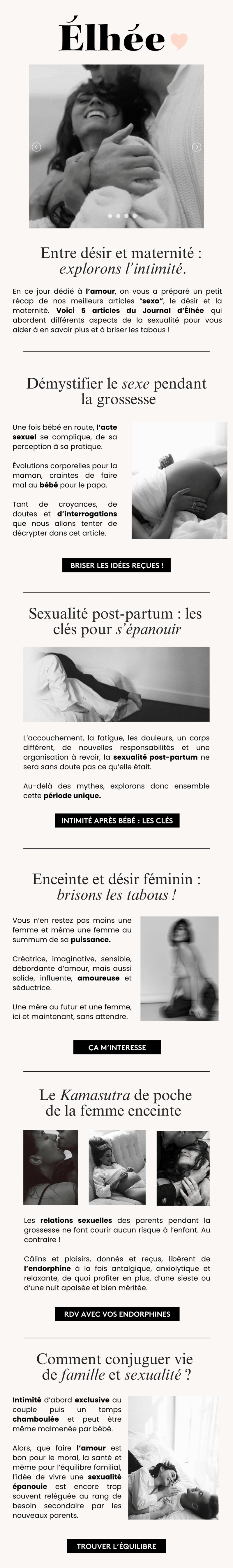 Newsletter Élhée