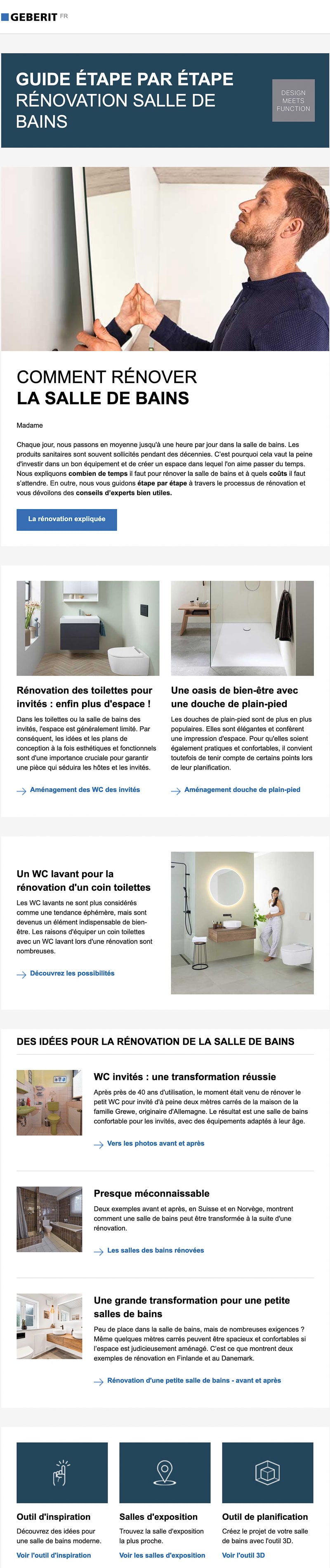 Newsletter Geberit
