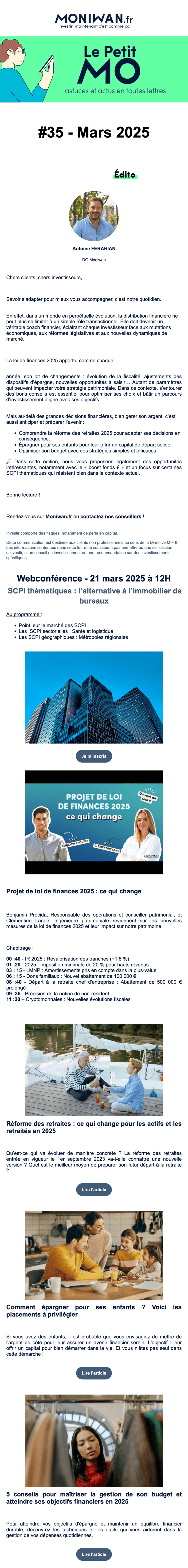 Newsletter Moniwan