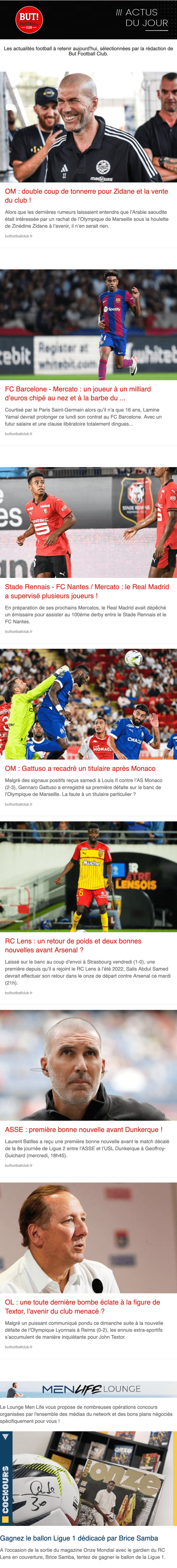 Newsletter But Football Club