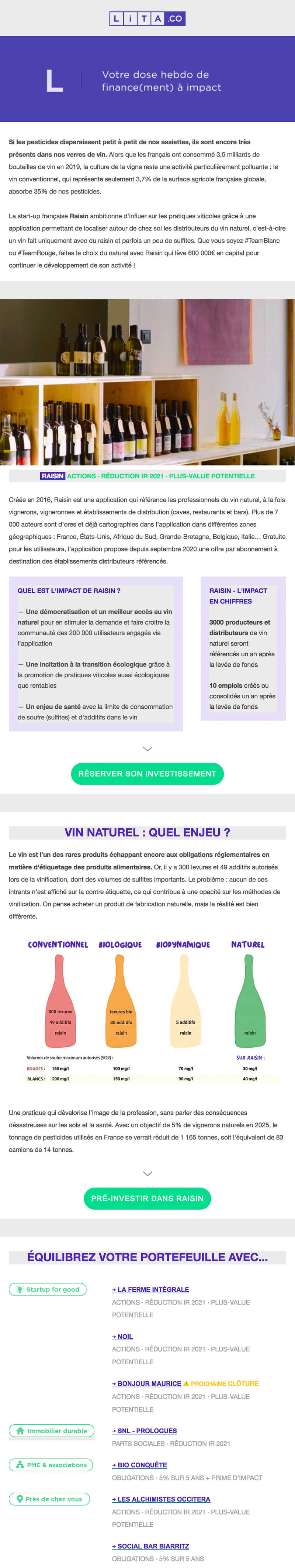 Newsletter Lita.co