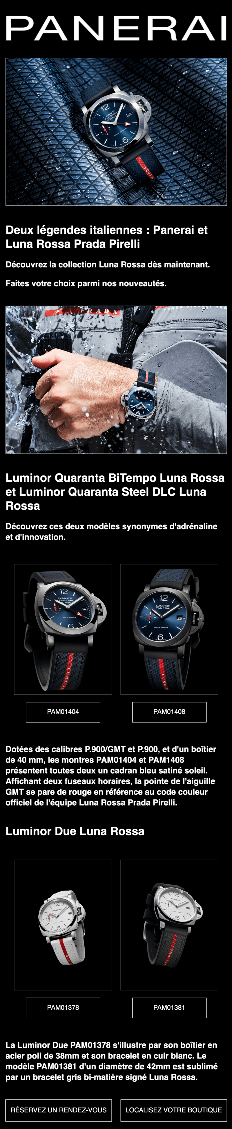 Newsletter Panerai