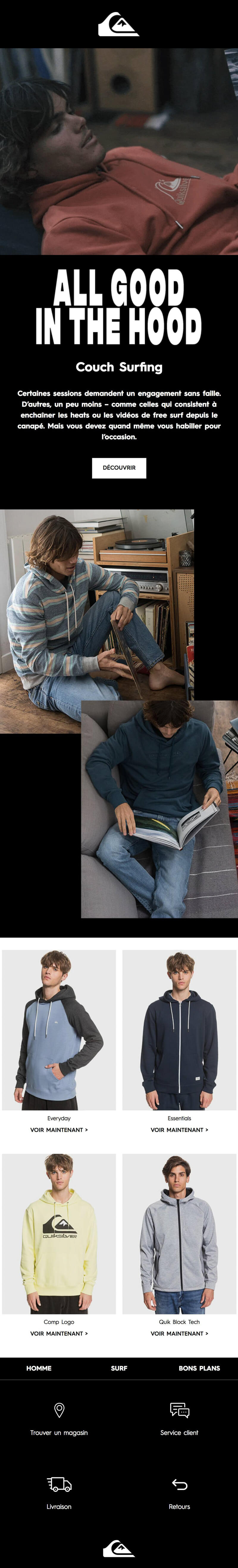 Newsletter Quiksilver