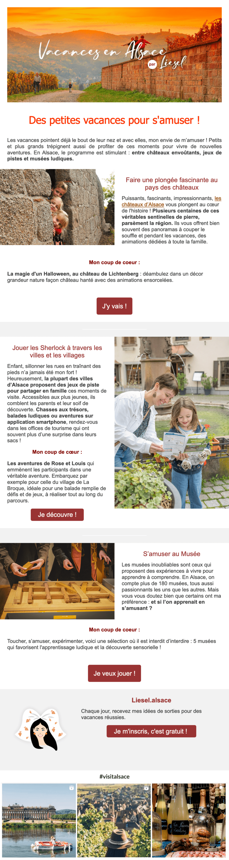Newsletter Visit Alsace