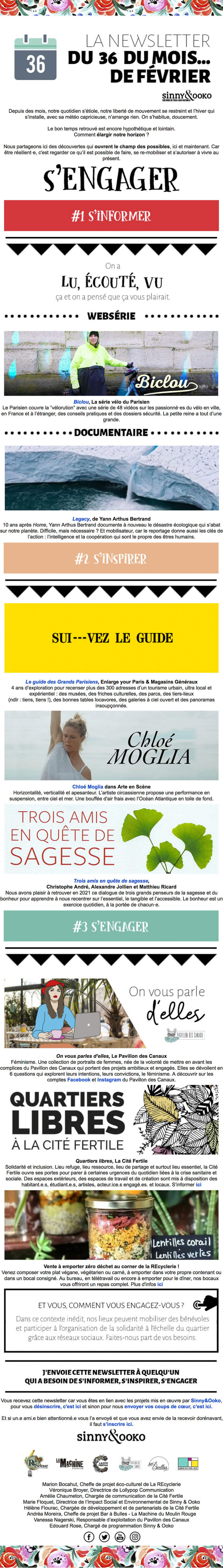 Newsletter Sinny & Ooko