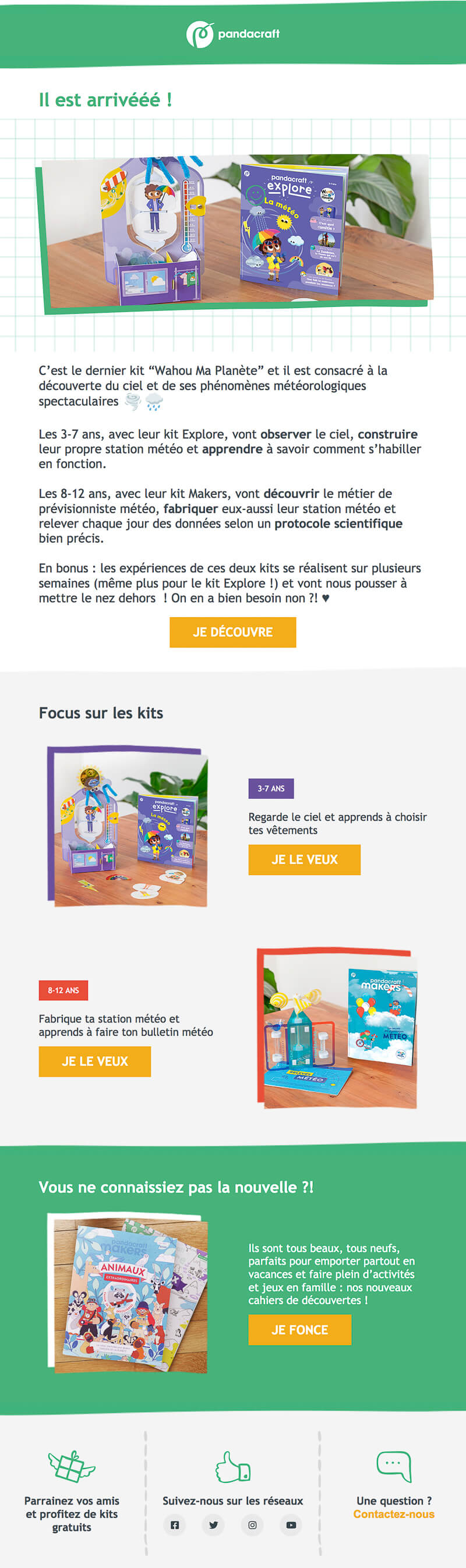 Newsletter Pandacraft