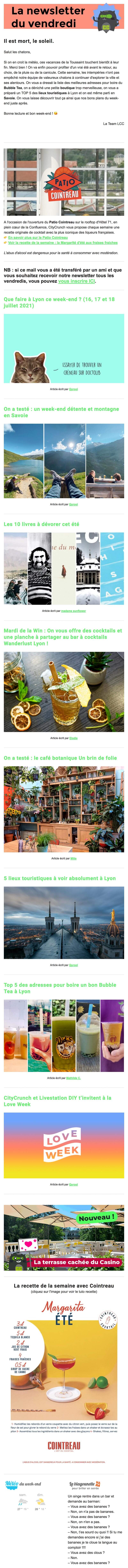 Newsletter CityCrunch