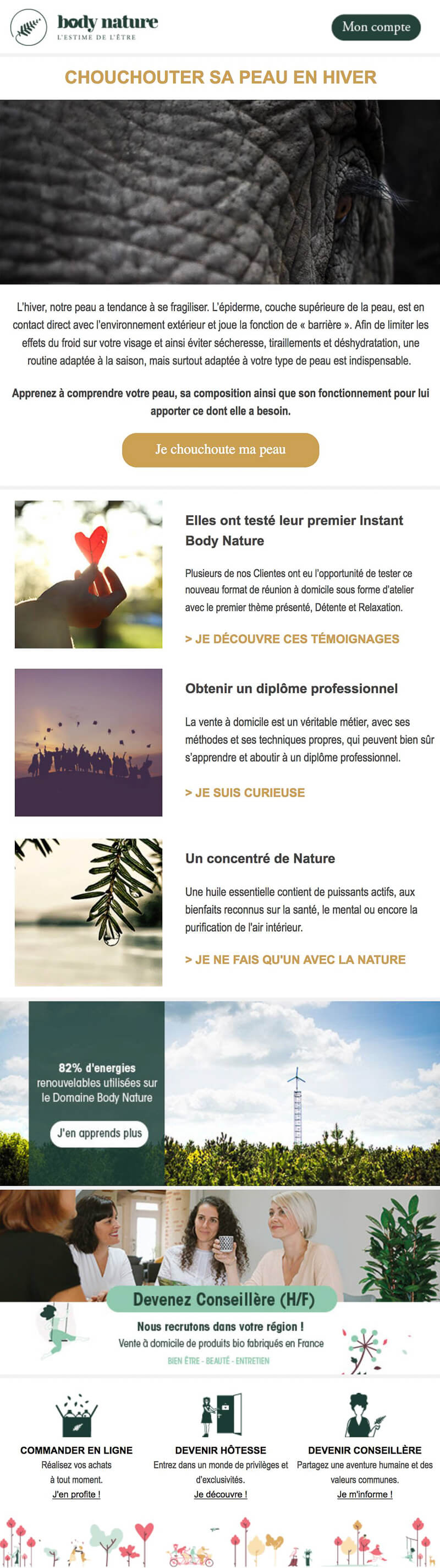 Newsletter Body Nature