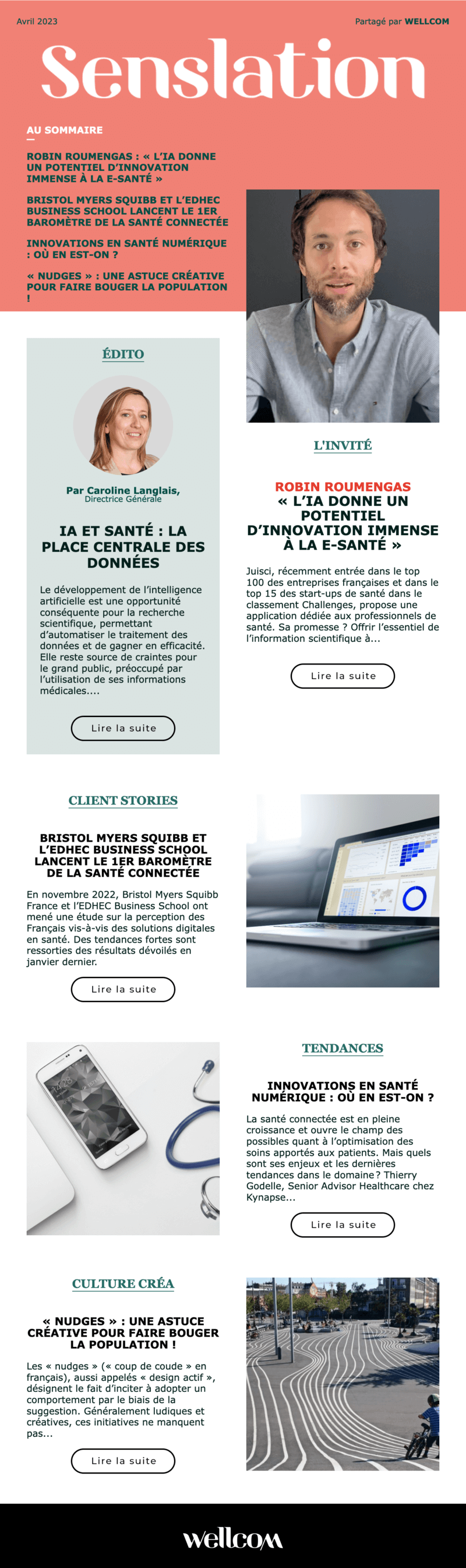 Newsletter Wellcom