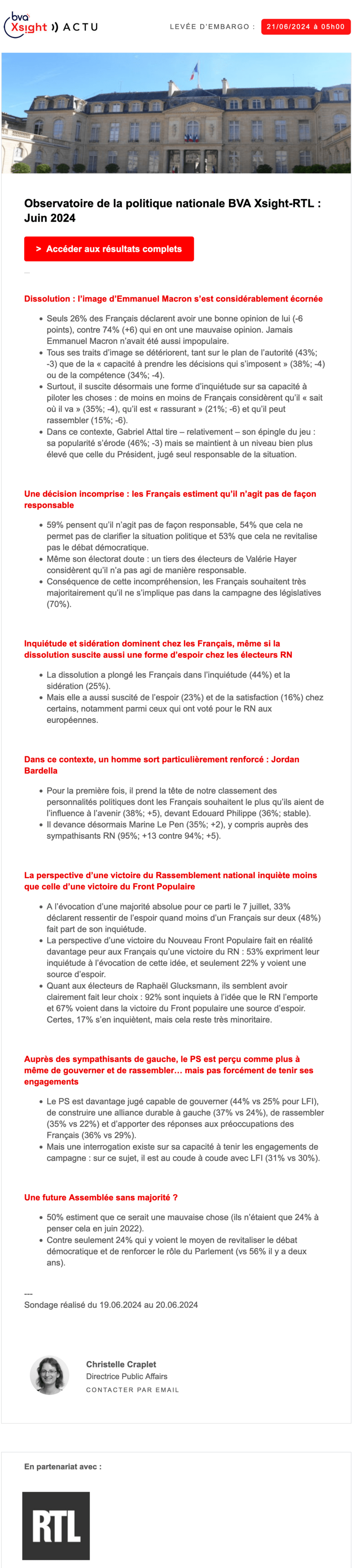 Newsletter BVA Xsight
