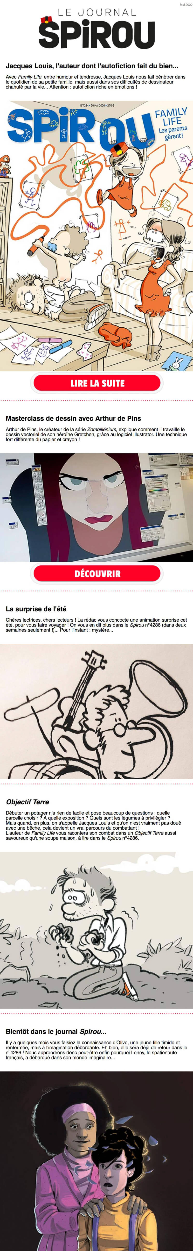 Newsletter Spirou