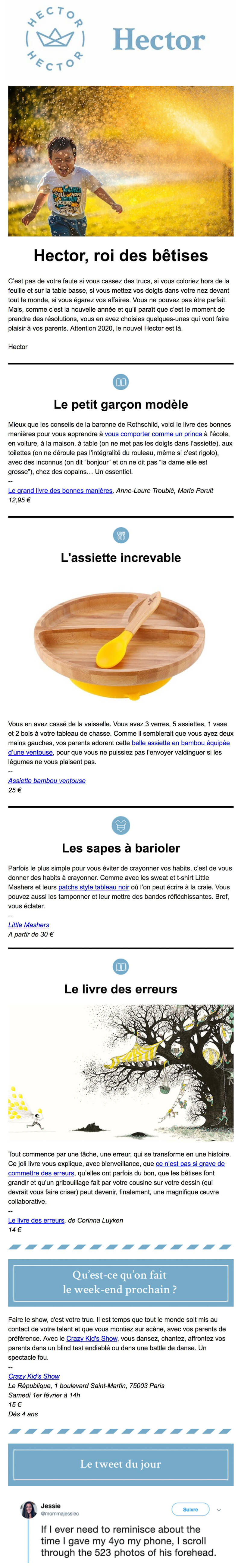 Newsletter Hector