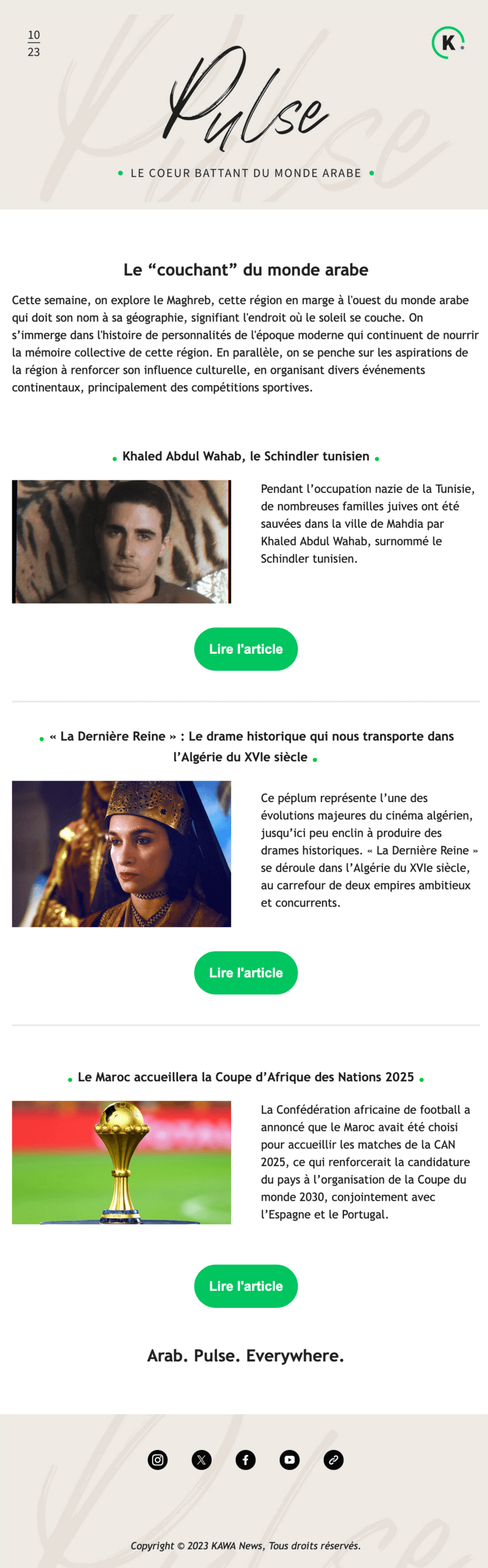 Newsletter KAWA News