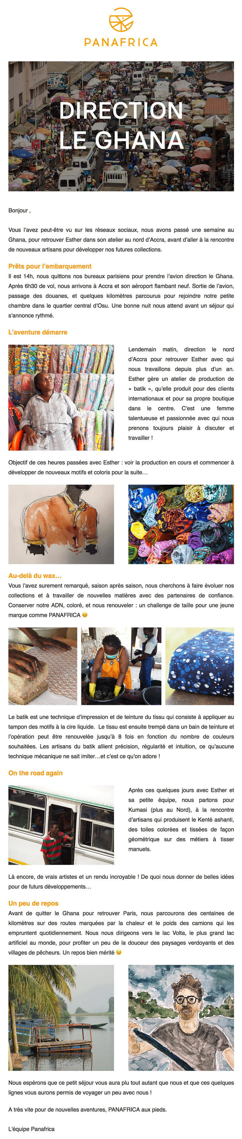 Newsletter Panafrica