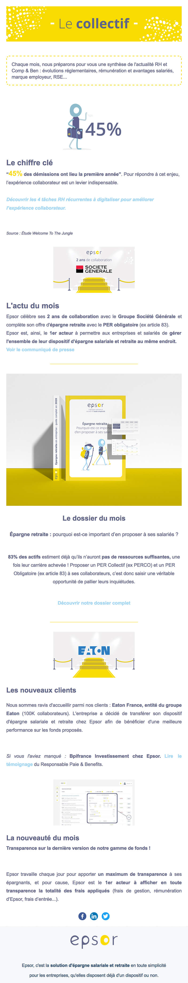 Newsletter Epsor