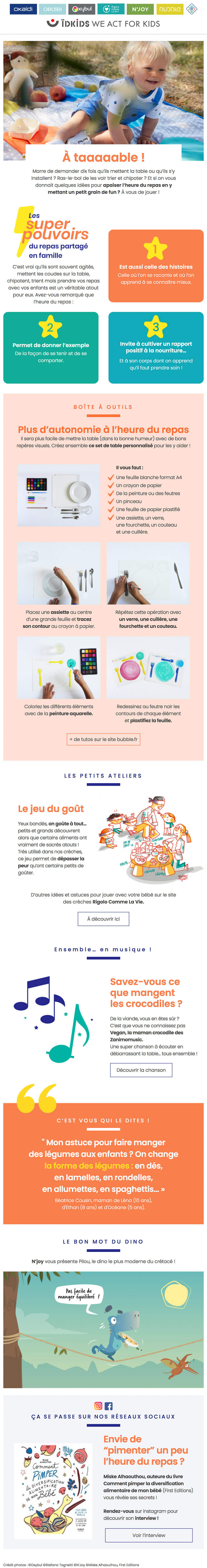Newsletter Ïdkids