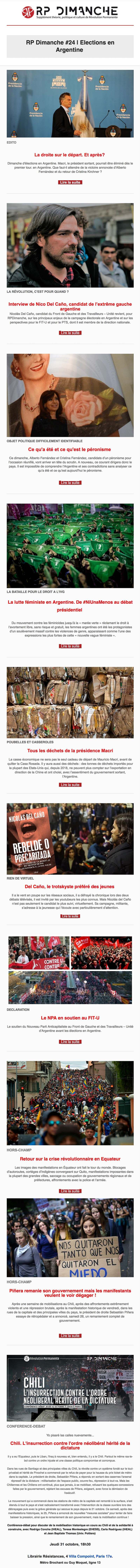 Newsletter Révolution Permanente