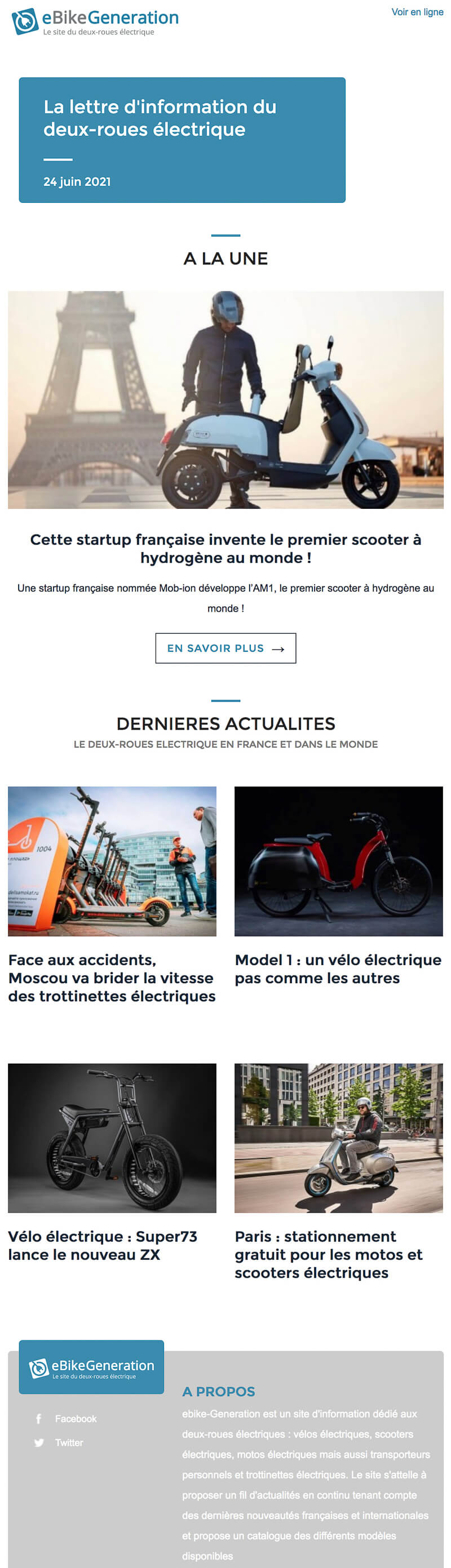 Newsletter Ebike Generation