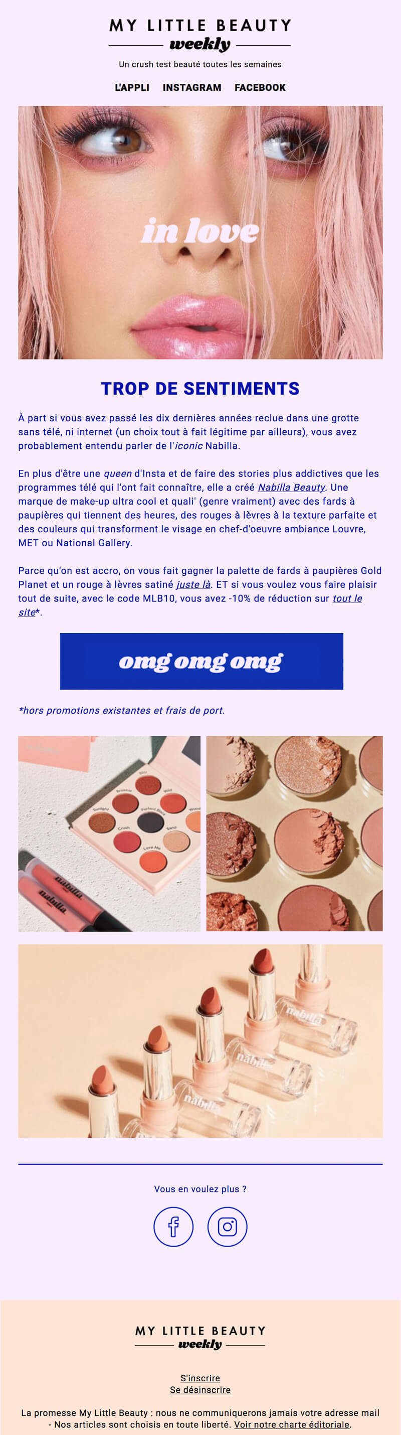 Newsletter My Little Beauty