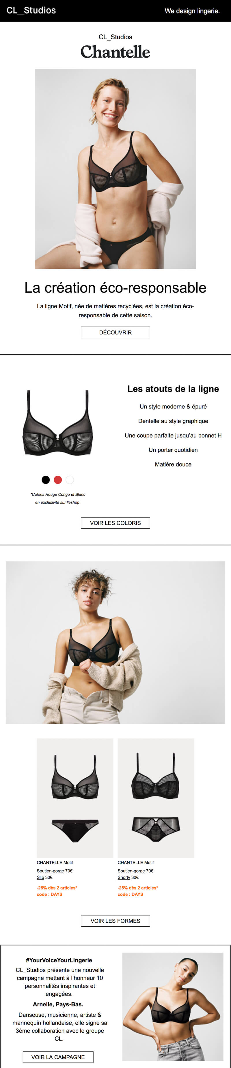 Newsletter Chantelle