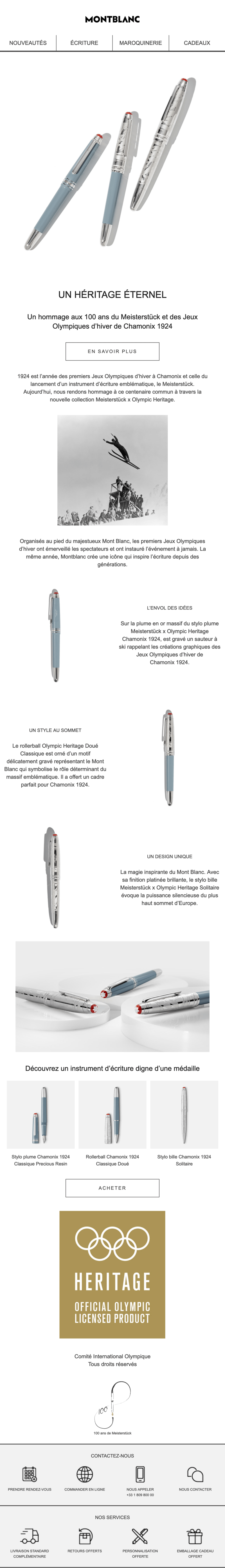 Newsletter Montblanc