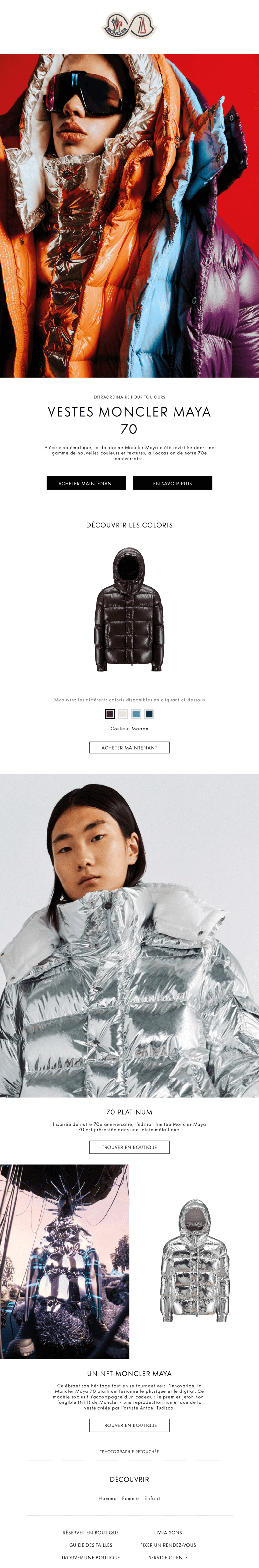 Newsletter Moncler