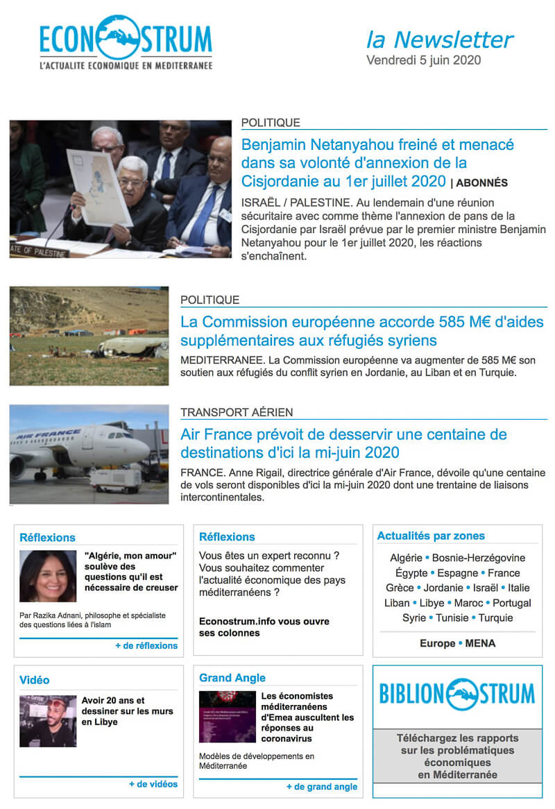 Newsletter Econostrum
