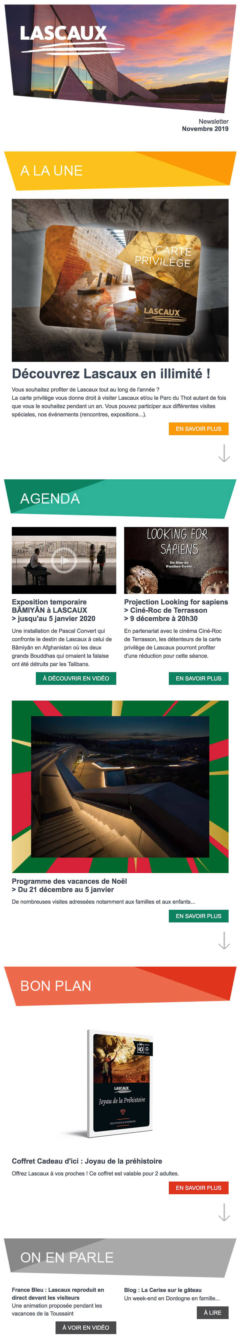 Newsletter Lascaux