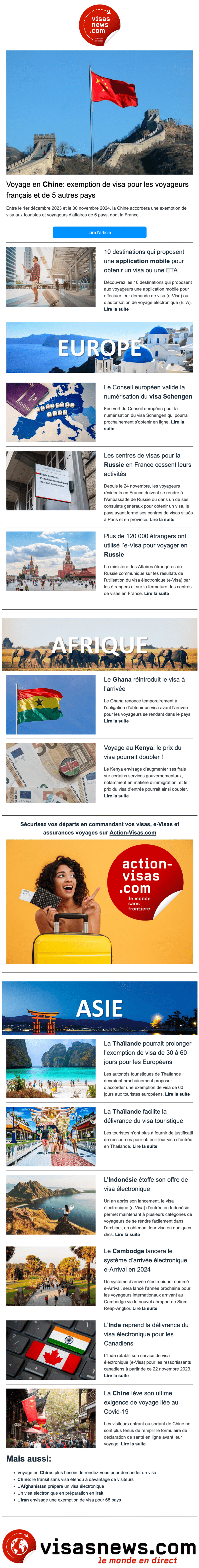 Newsletter VisasNews
