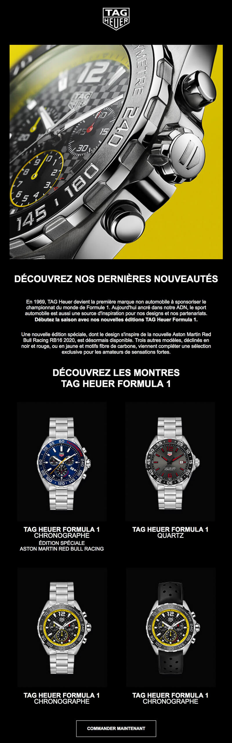 Newsletter TAG Heuer