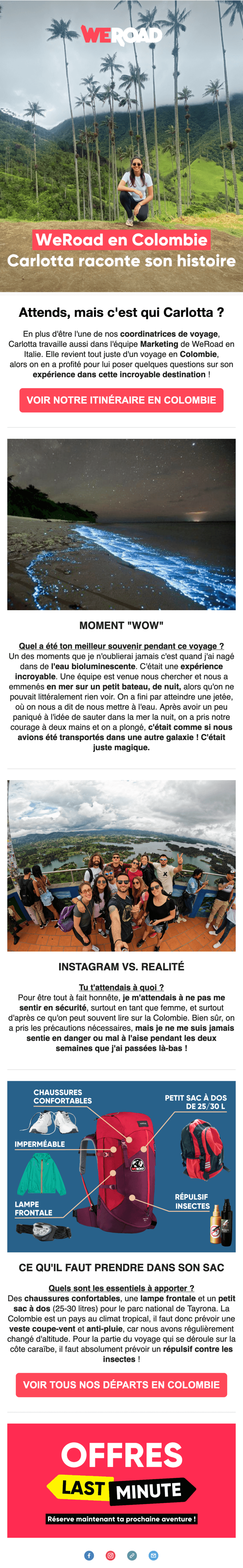 Newsletter WeRoad