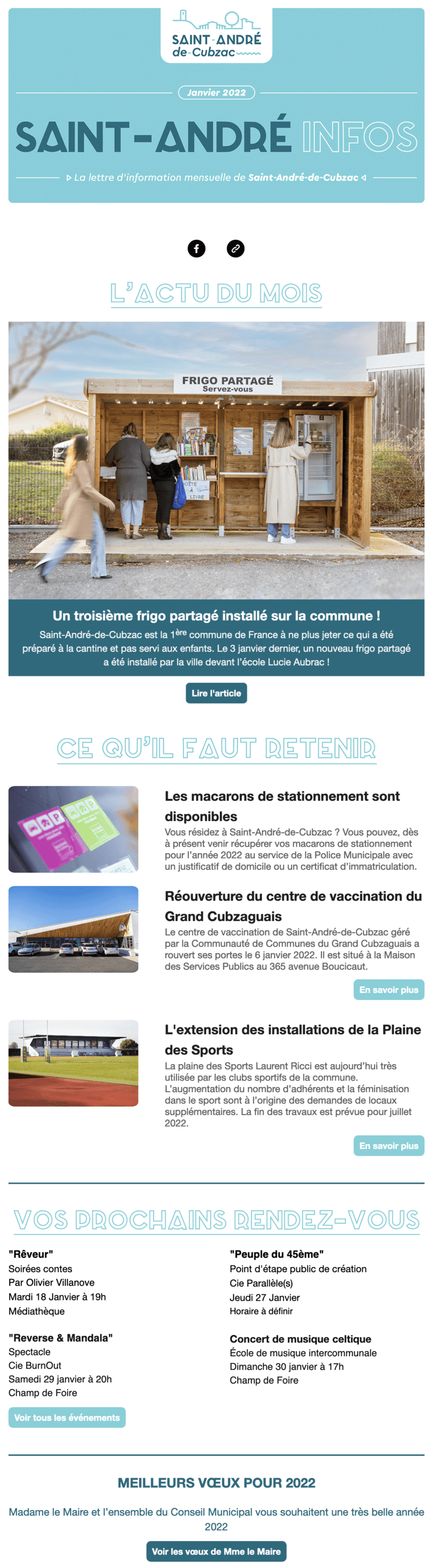 Newsletter Saint-André-de-Cubzac