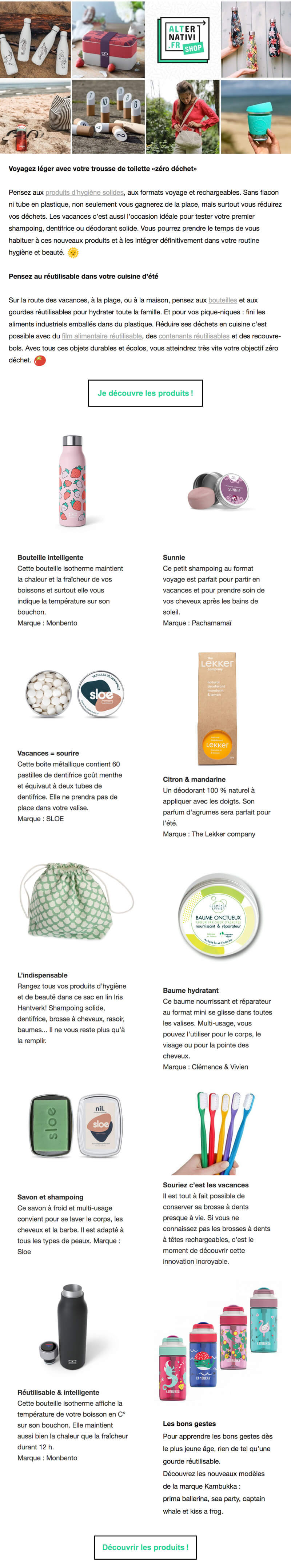 Newsletter Alternativi