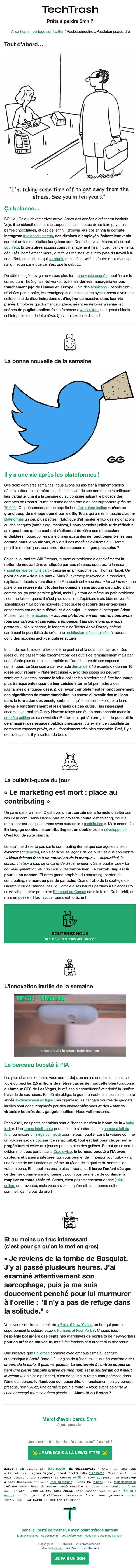 Newsletter Tech Trash