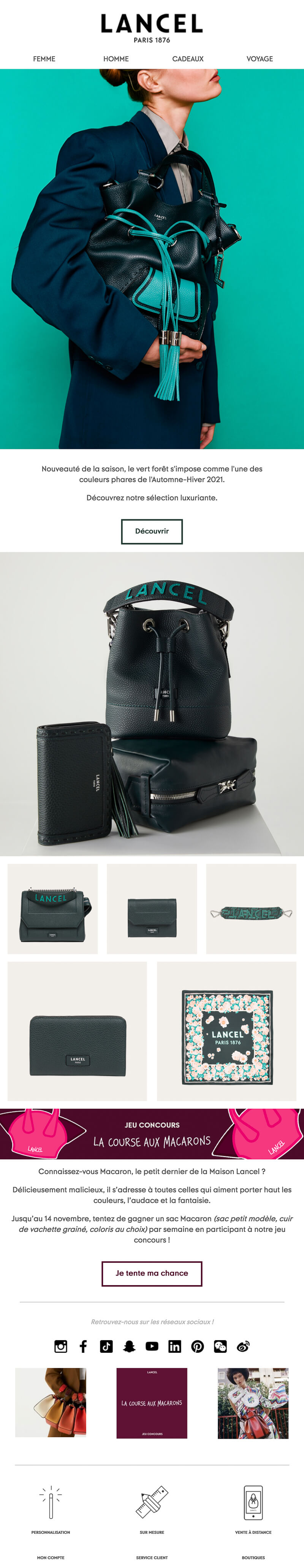 Newsletter Lancel