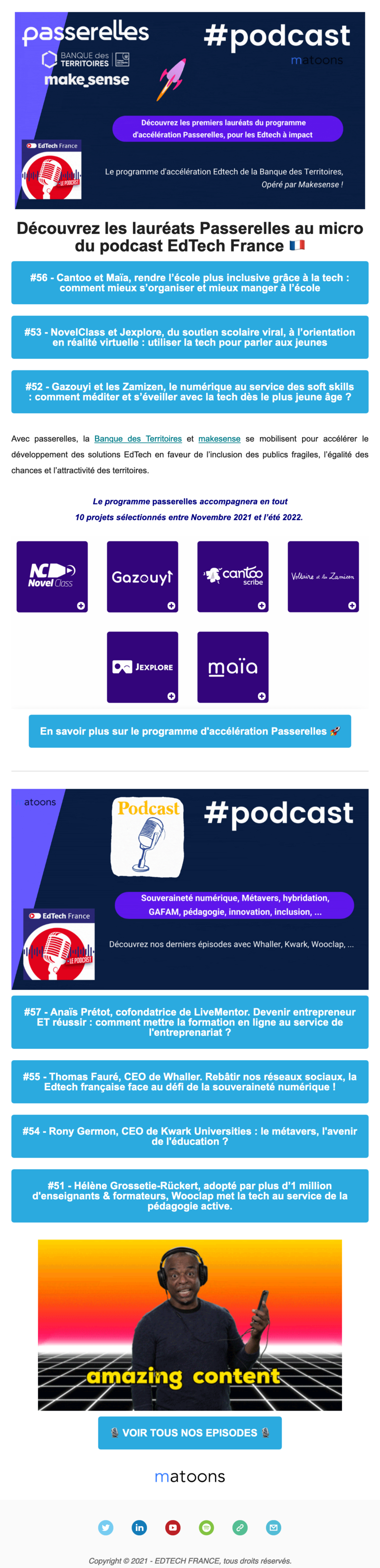 Newsletter EdTech France