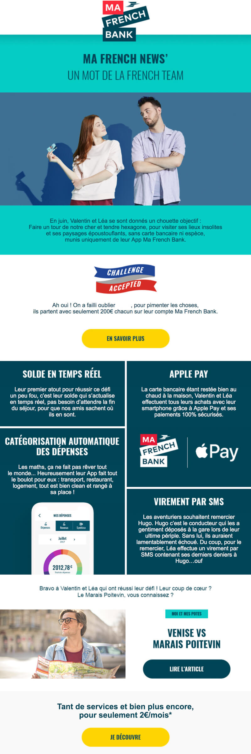 Newsletter Ma French Bank