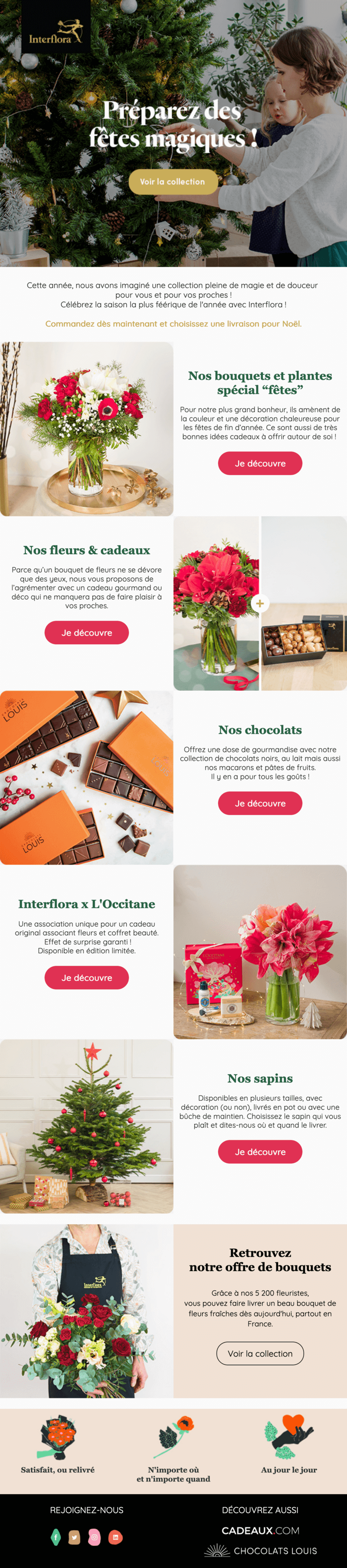 Newsletter Interflora