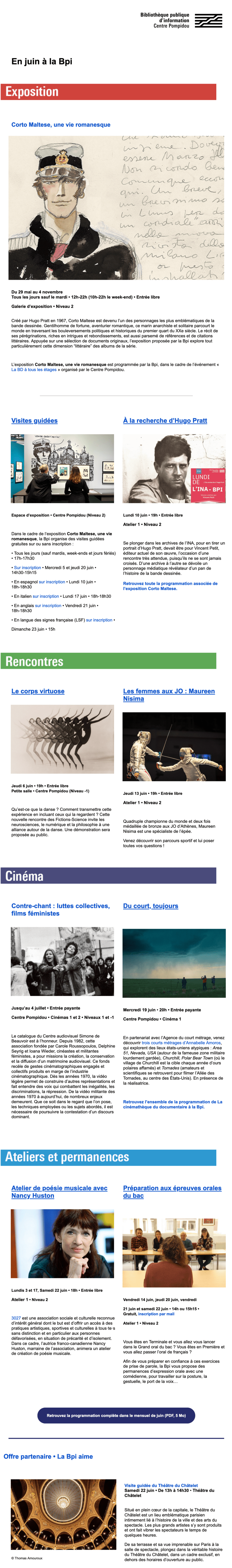 Newsletter Bpi