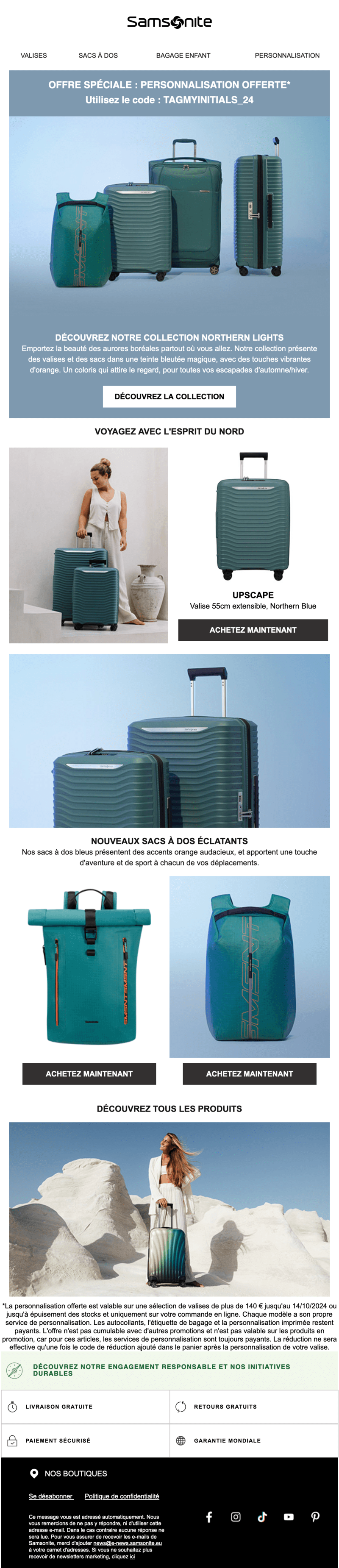Newsletter Samsonite