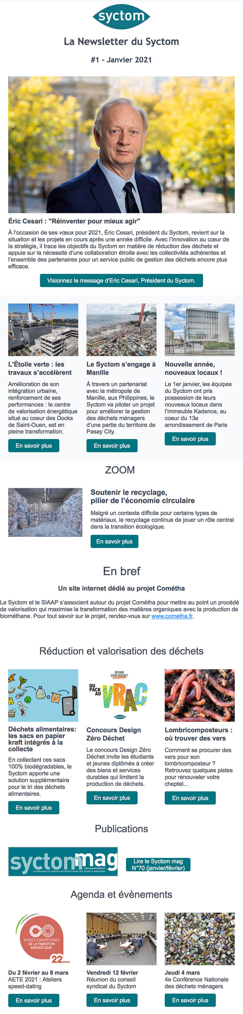 Newsletter Syctom