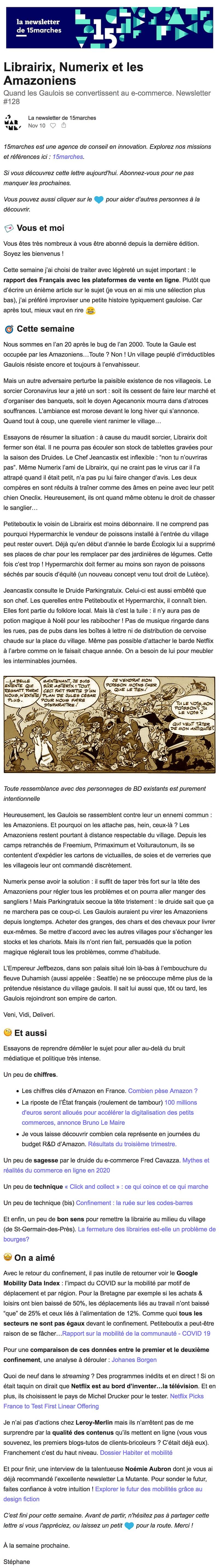 Newsletter 15marches