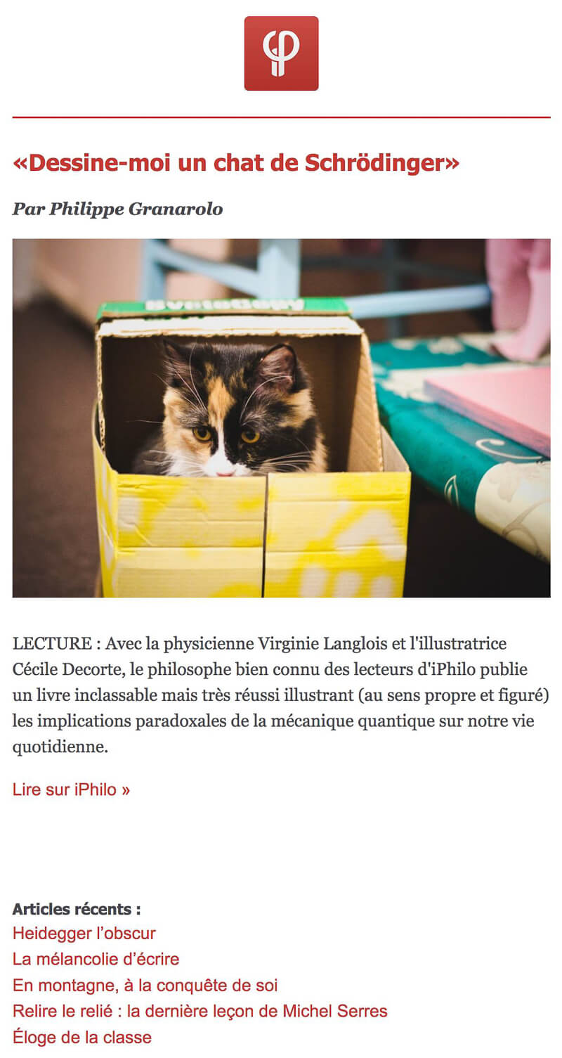 Newsletter iPhilo